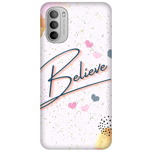 Inspirational Believe Case Motorola Moto G31