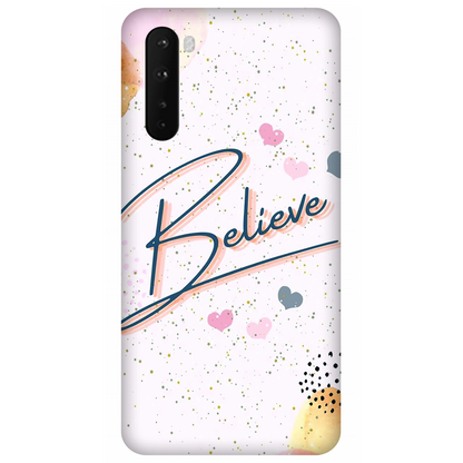 Inspirational Believe Case OnePlus Nord (2020)