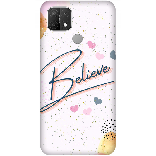 Inspirational Believe Case Oppo A15