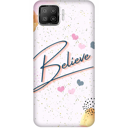 Inspirational Believe Case Oppo F17