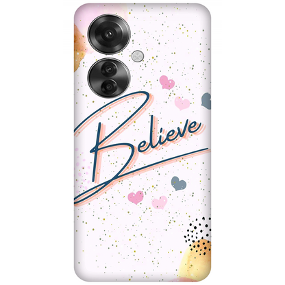 Inspirational Believe Case Oppo F25 Pro 5G