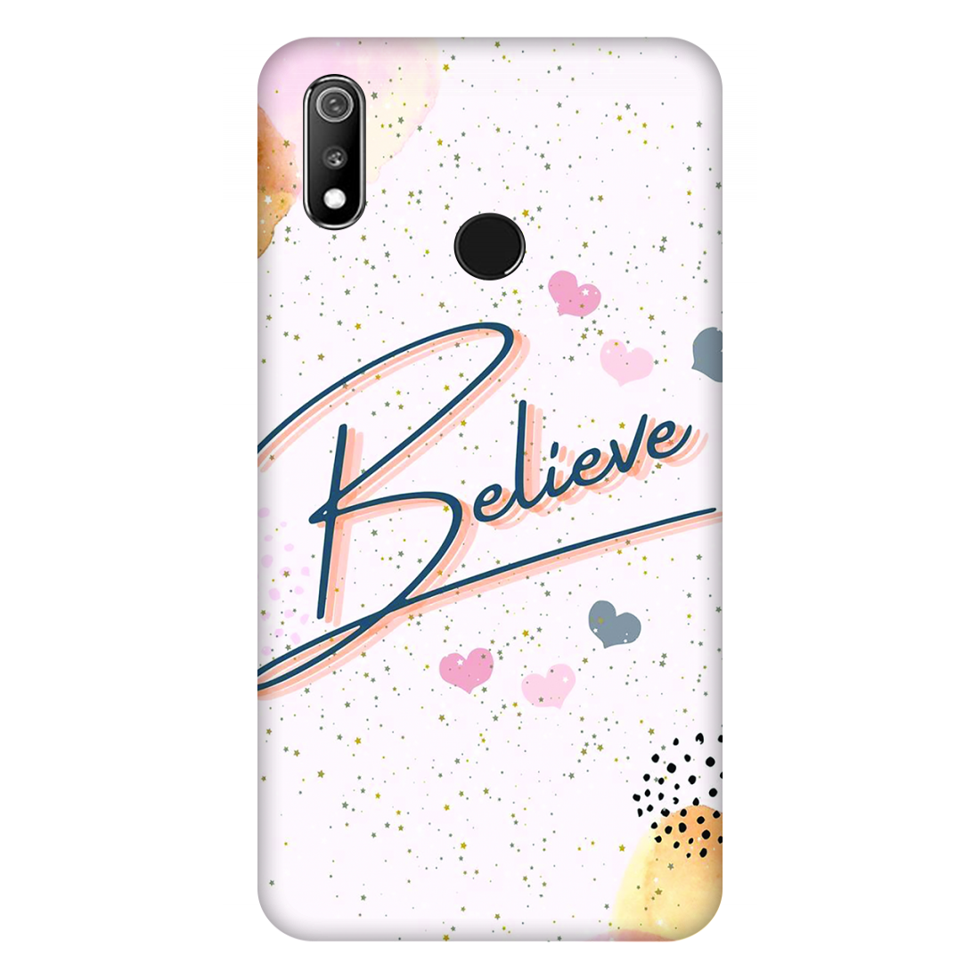 Inspirational Believe Case Realme 3i