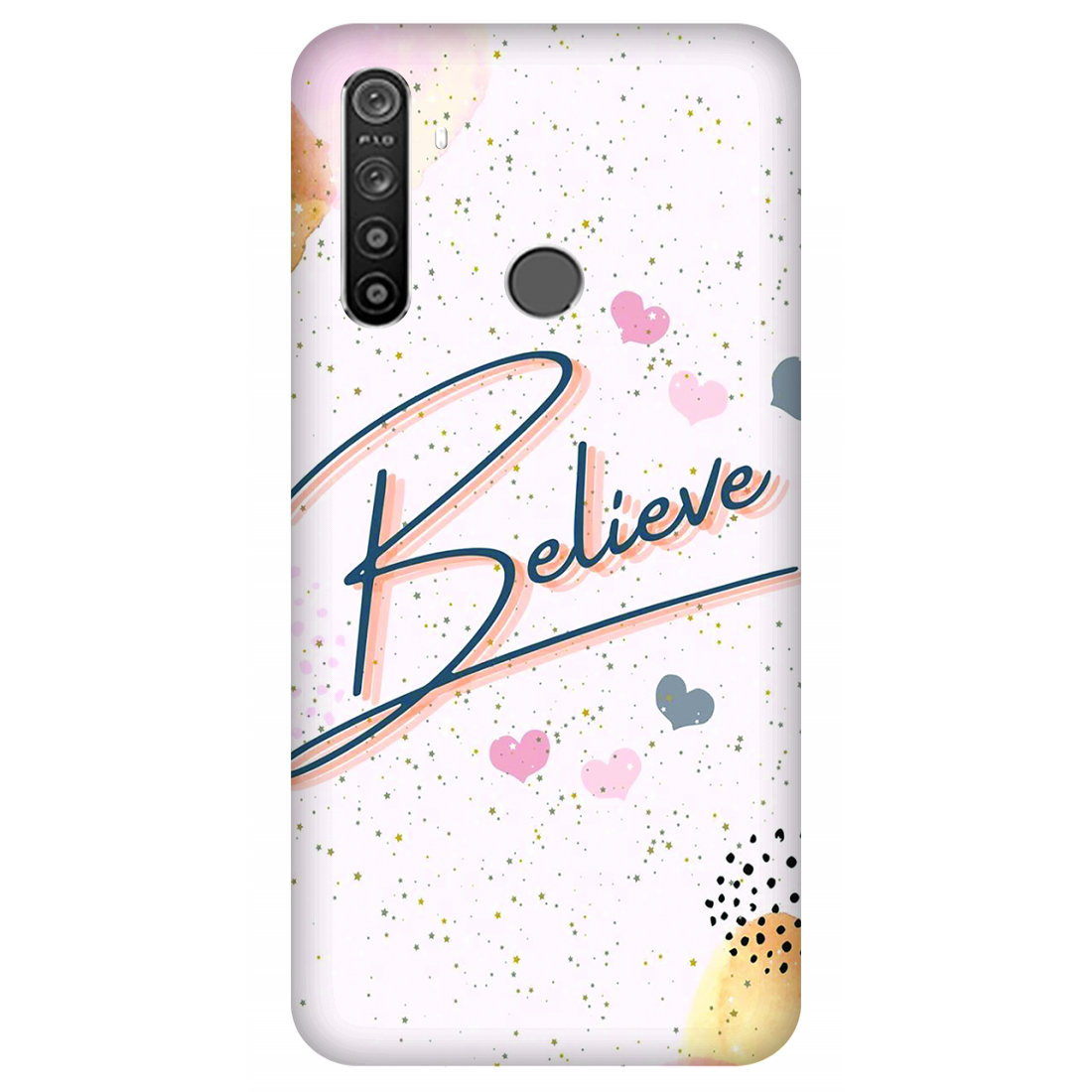 Inspirational Believe Case Realme 5