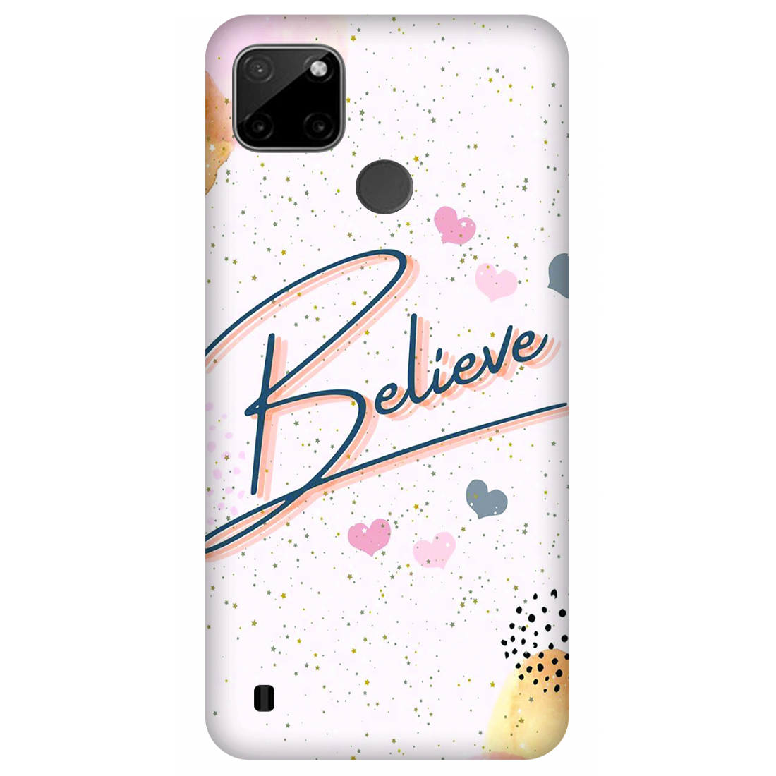 Inspirational Believe Case Realme C21Y