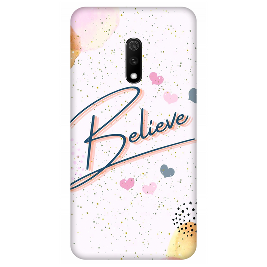 Inspirational Believe Case Realme X