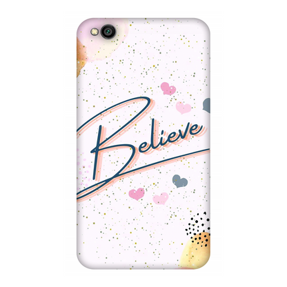 Inspirational Believe Case Redmi Go