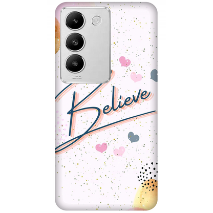 Inspirational Believe Case Vivo T3 5G