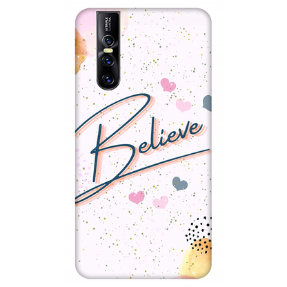 Inspirational Believe Case Vivo V15 Pro