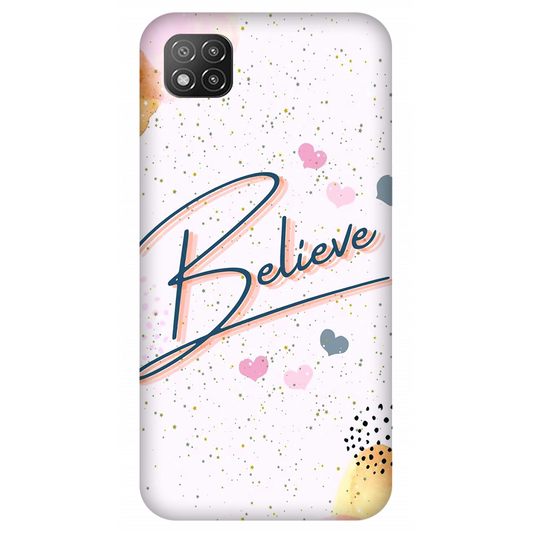 Inspirational Believe Case Xiaomi Poco C3