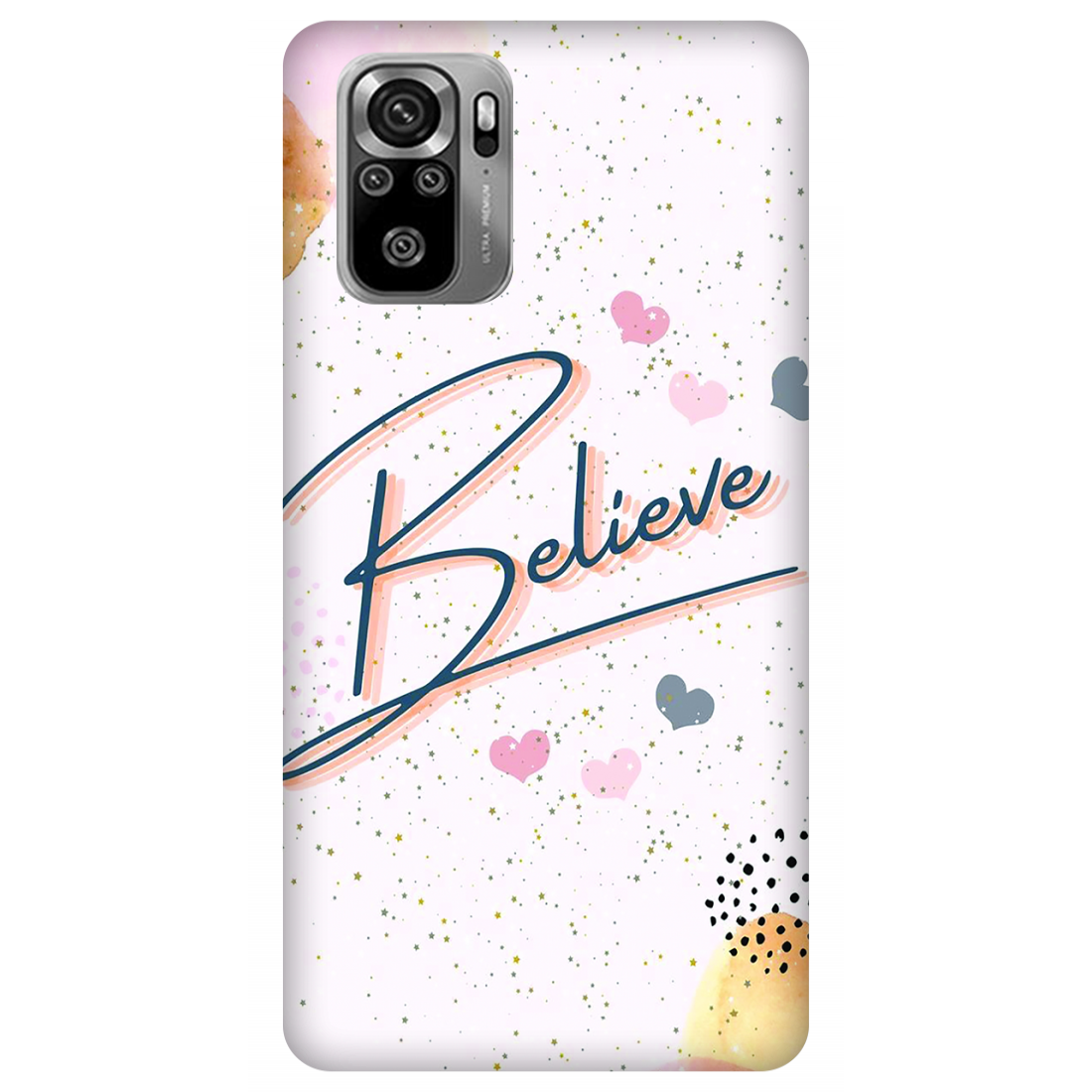 Inspirational Believe Case Xiaomi Redmi Note 10