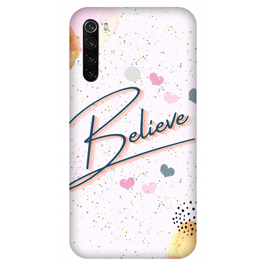 Inspirational Believe Case Xiaomi Redmi Note 8