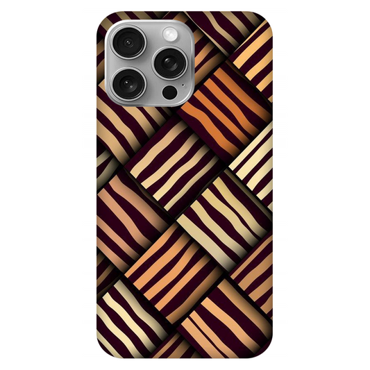 Interlocking Striped Cubes Case