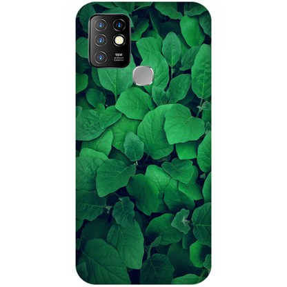 Lush Green Leaves Case Infinix Hot 10