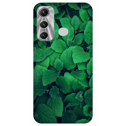 Lush Green Leaves Case Infinix Hot 11