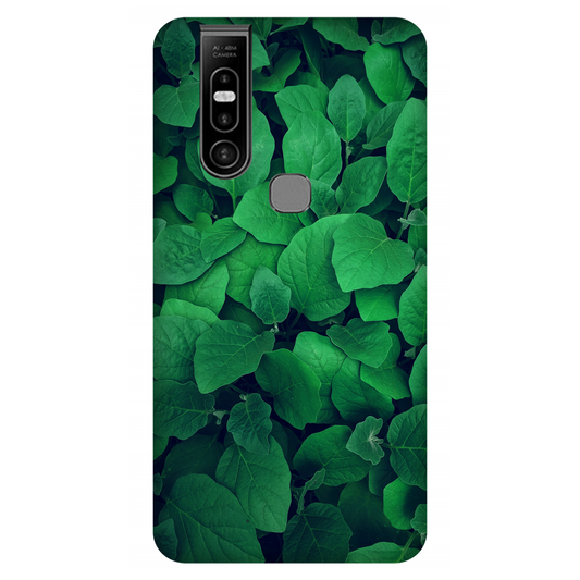 Lush Green Leaves Case Infinix S5 Pro