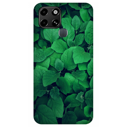 Lush Green Leaves Case Infinix Smart 6