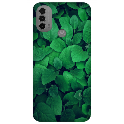 Lush Green Leaves Case Motorola E40