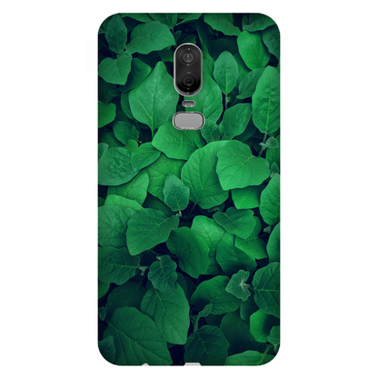 Lush Green Leaves Case OnePlus 6