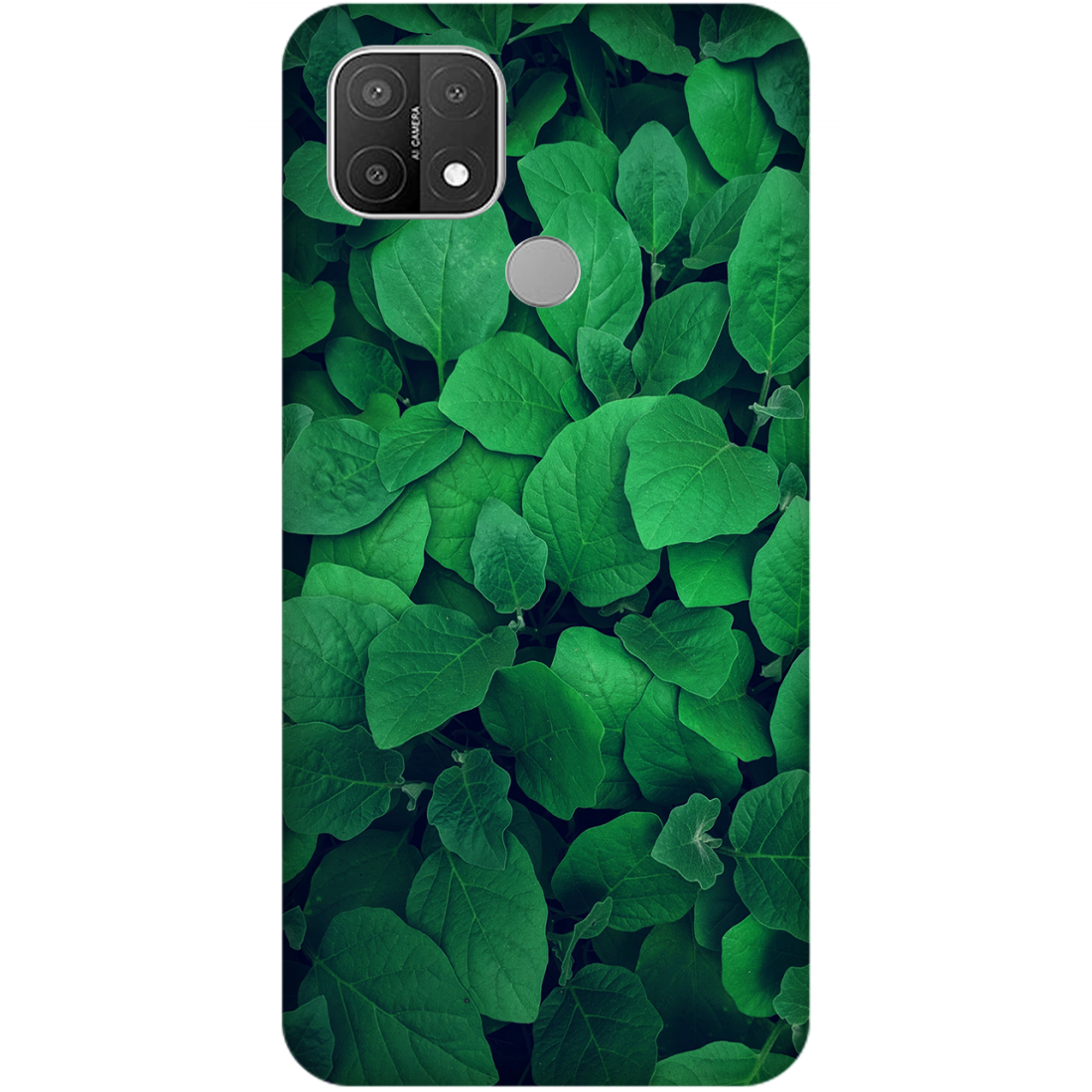 Lush Green Leaves Case Oppo A15