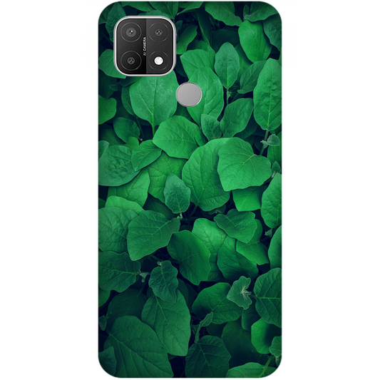 Lush Green Leaves Case Oppo A15s