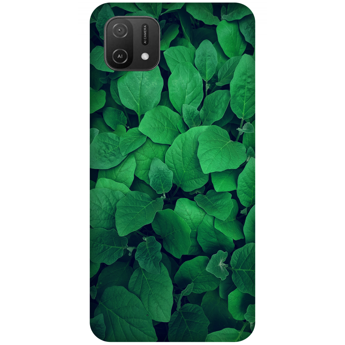 Lush Green Leaves Case Oppo A16K