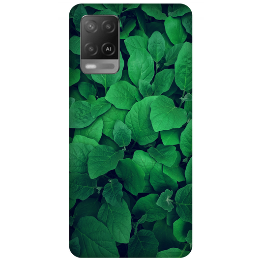 Lush Green Leaves Case Oppo A54 4G