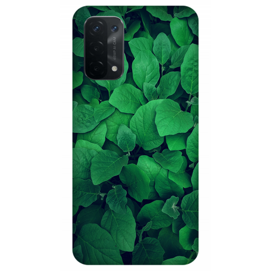 Lush Green Leaves Case Oppo A54 5G