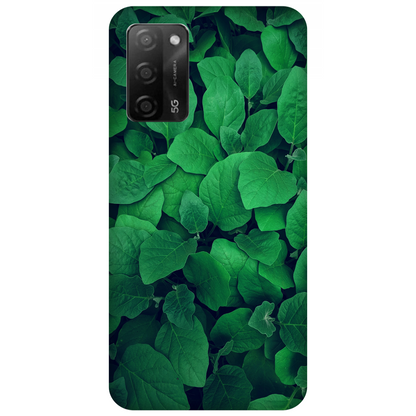 Lush Green Leaves Case Oppo A55 5G