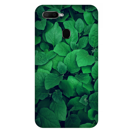 Lush Green Leaves Case Oppo A5s