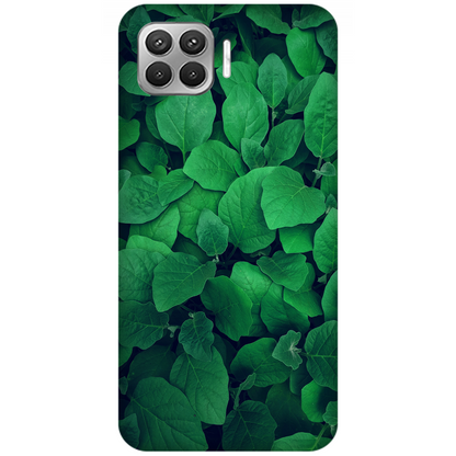 Lush Green Leaves Case Oppo F17 Pro