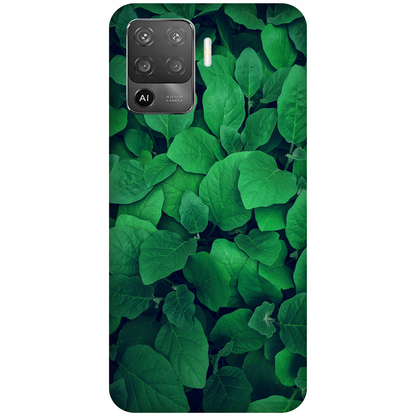 Lush Green Leaves Case Oppo F19 Pro