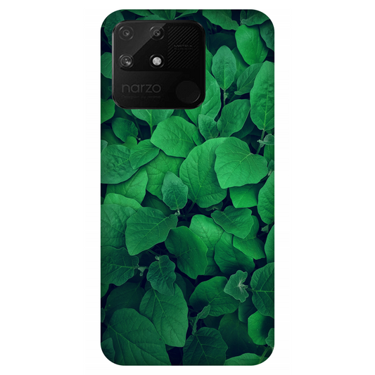 Lush Green Leaves Case Realme Narzo 50A