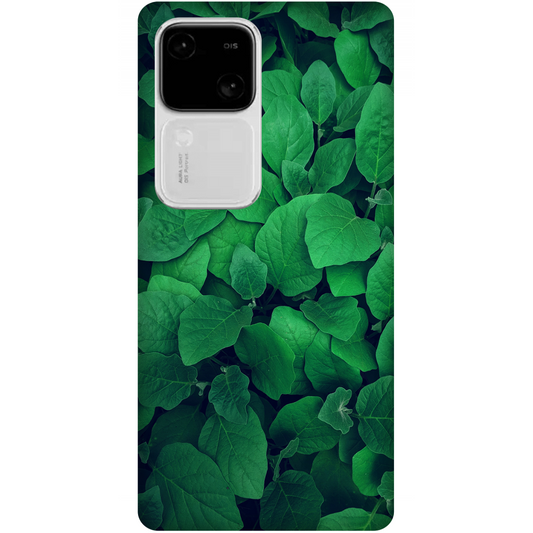 Lush Green Leaves Case Vivo V30 5G