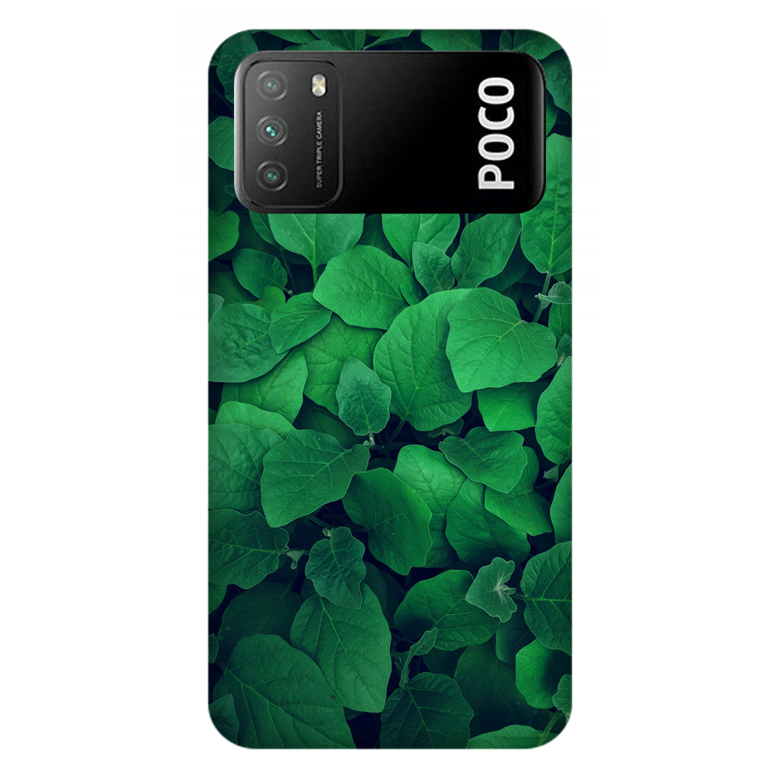 Lush Green Leaves Case Xiaomi Poco M3