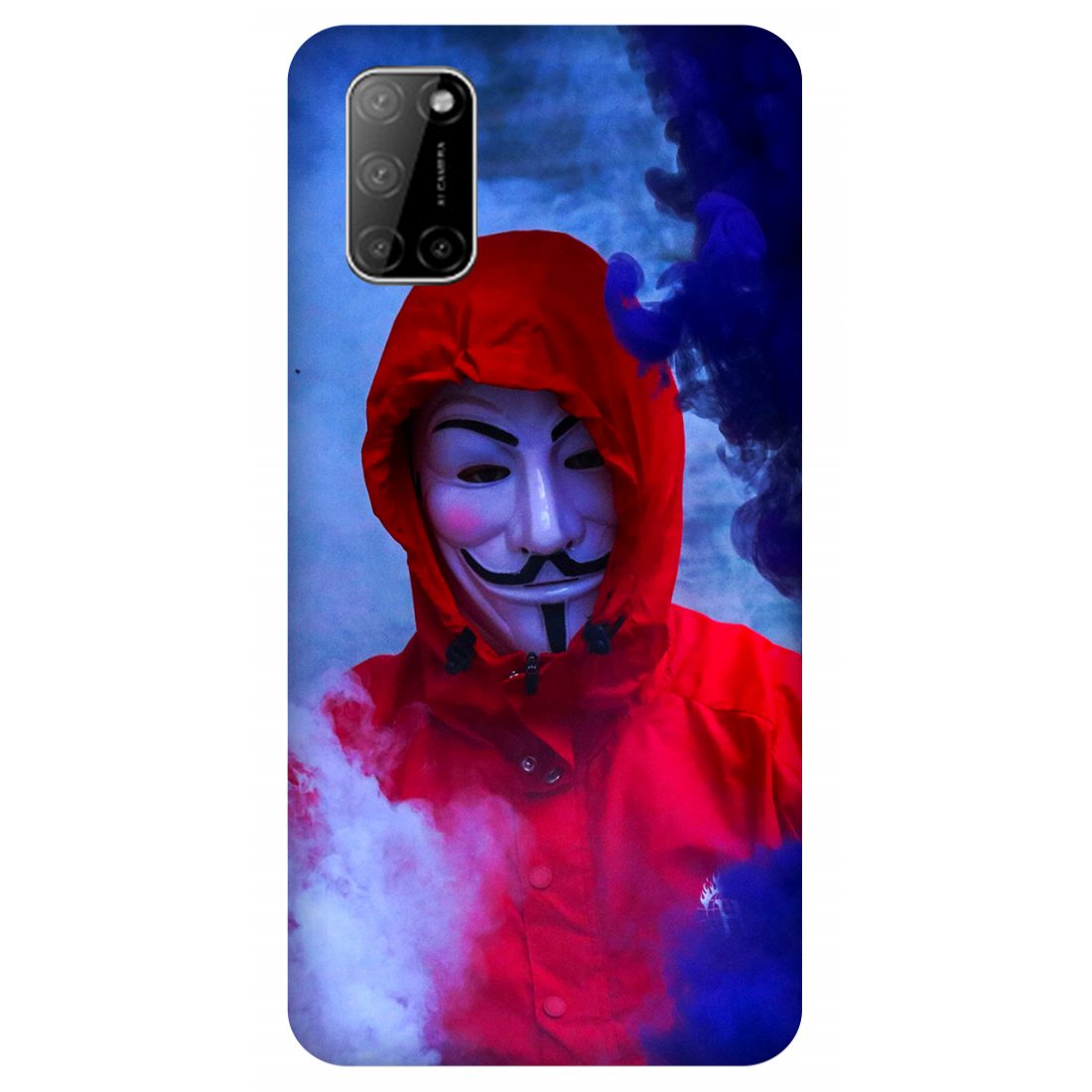 Man in Mask Smoke Case Oppo A72