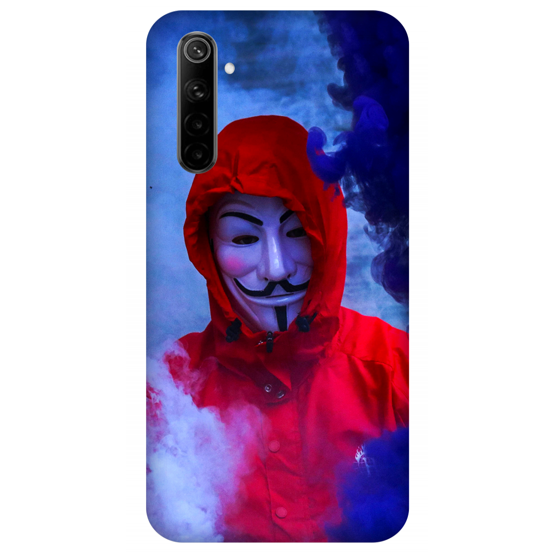 Man in Mask Smoke Case Realme 6S