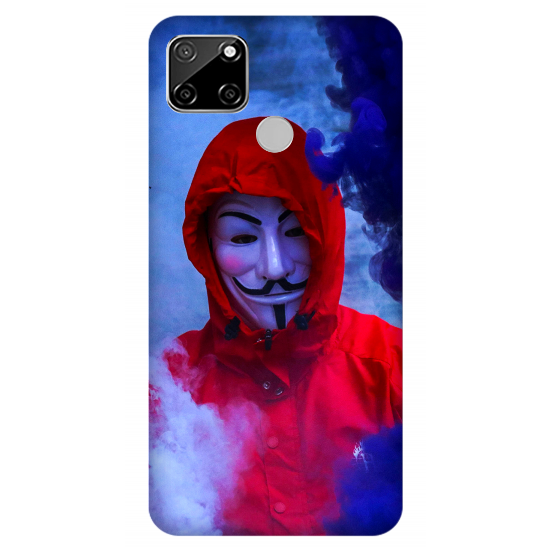 Man in Mask Smoke Case Realme C12