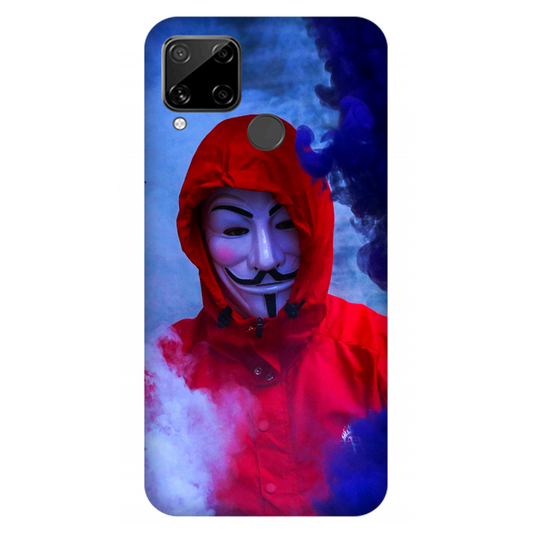 Man in Mask Smoke Case Realme C15