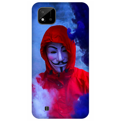 Man in Mask Smoke Case Realme C20