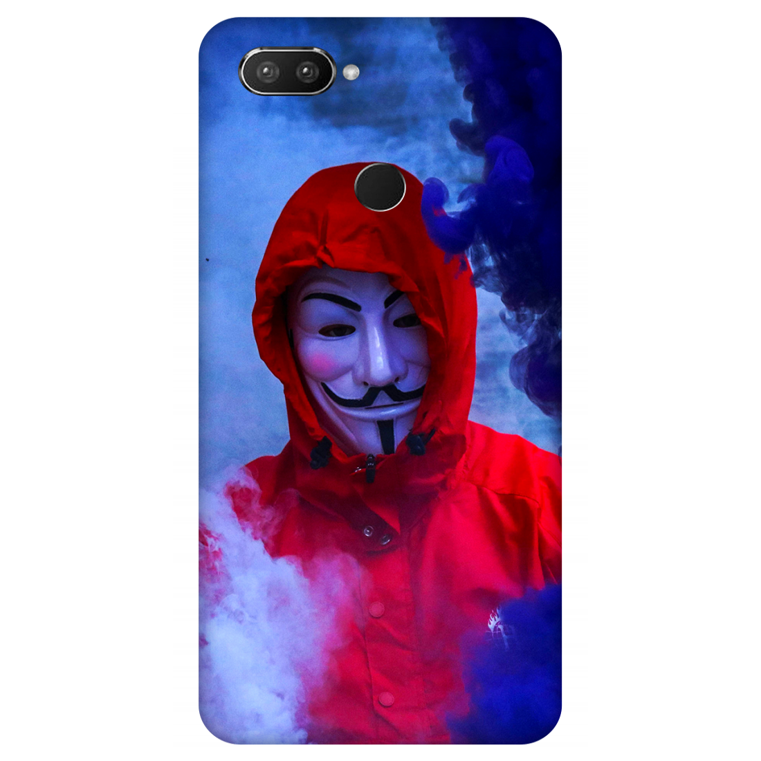 Man in Mask Smoke Case Realme U1