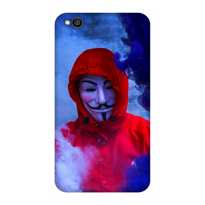 Man in Mask Smoke Case Redmi Go