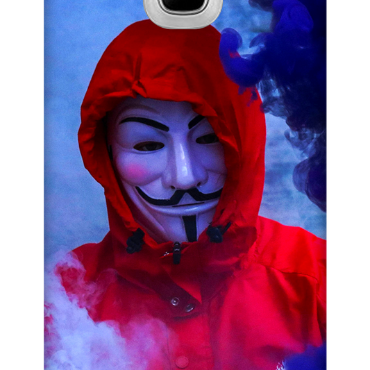 Man in Mask Smoke Case Samsung Galaxy J2 (2016)