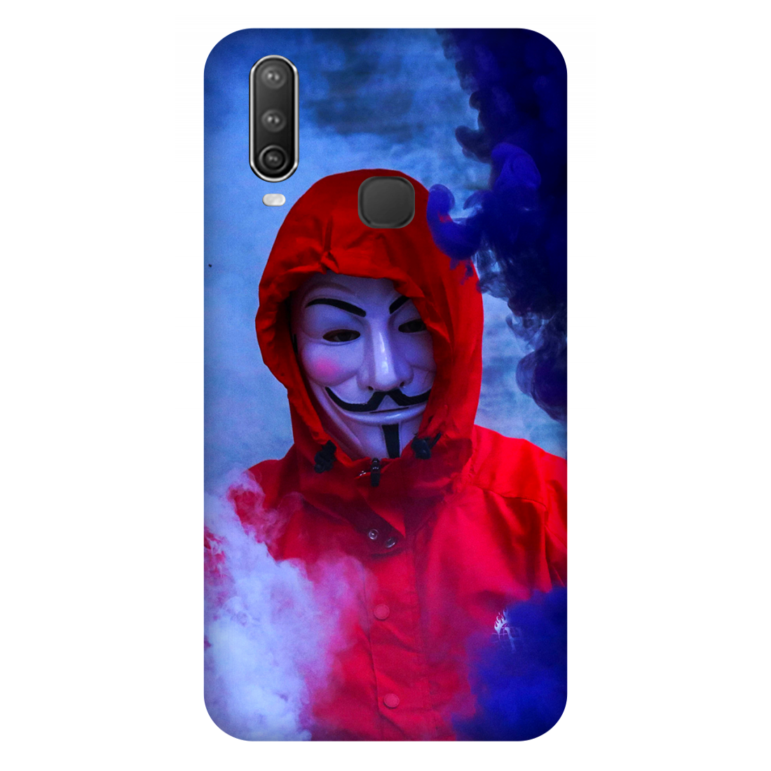 Man in Mask Smoke Case Vivo U10