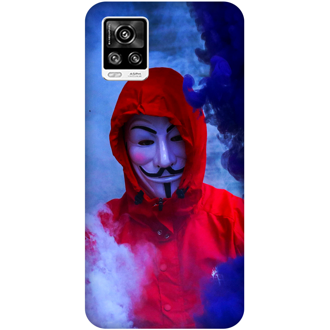 Man in Mask Smoke Case Vivo V20