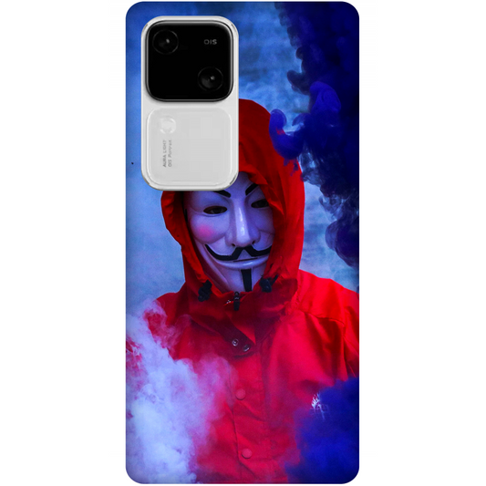 Man in Mask Smoke Case Vivo V30 5G