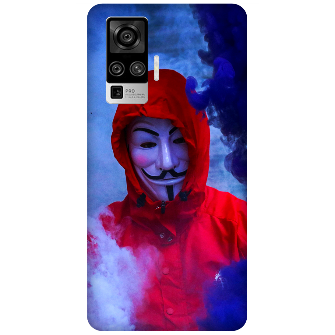 Man in Mask Smoke Case Vivo X50 Pro (2020)