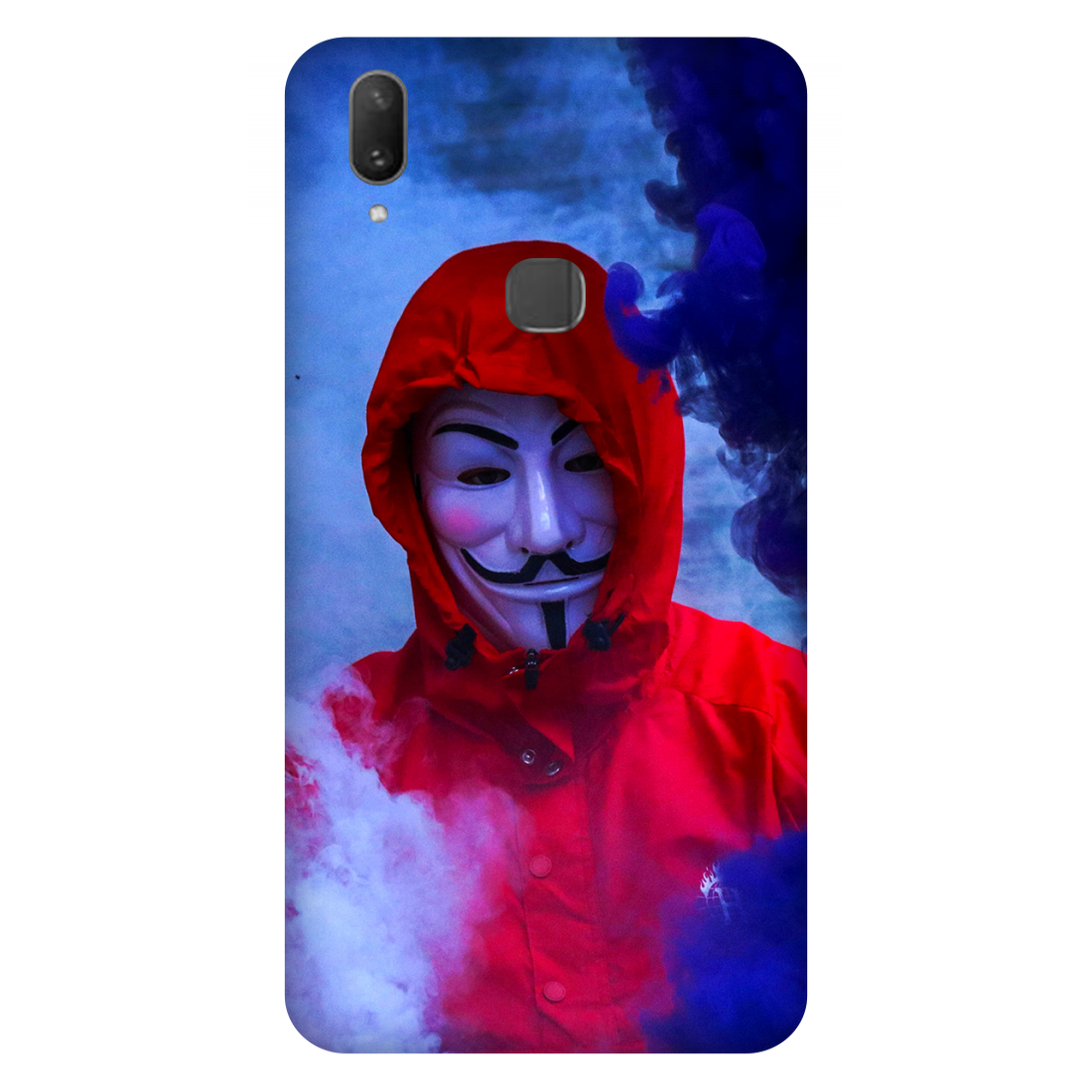 Man in Mask Smoke Case Vivo Y85