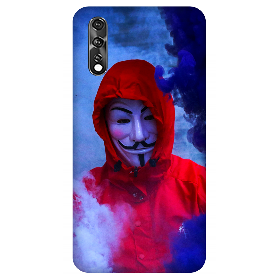 Man in Mask Smoke Case Vivo Z1X