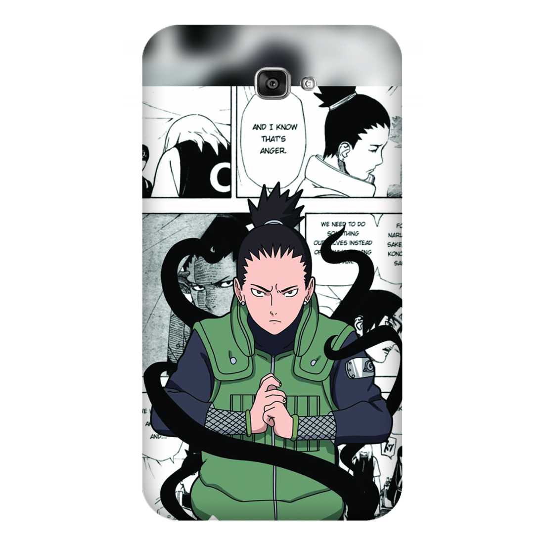 Manga Scene with Blurred Faces Case Samsung Galaxy J7 Prime