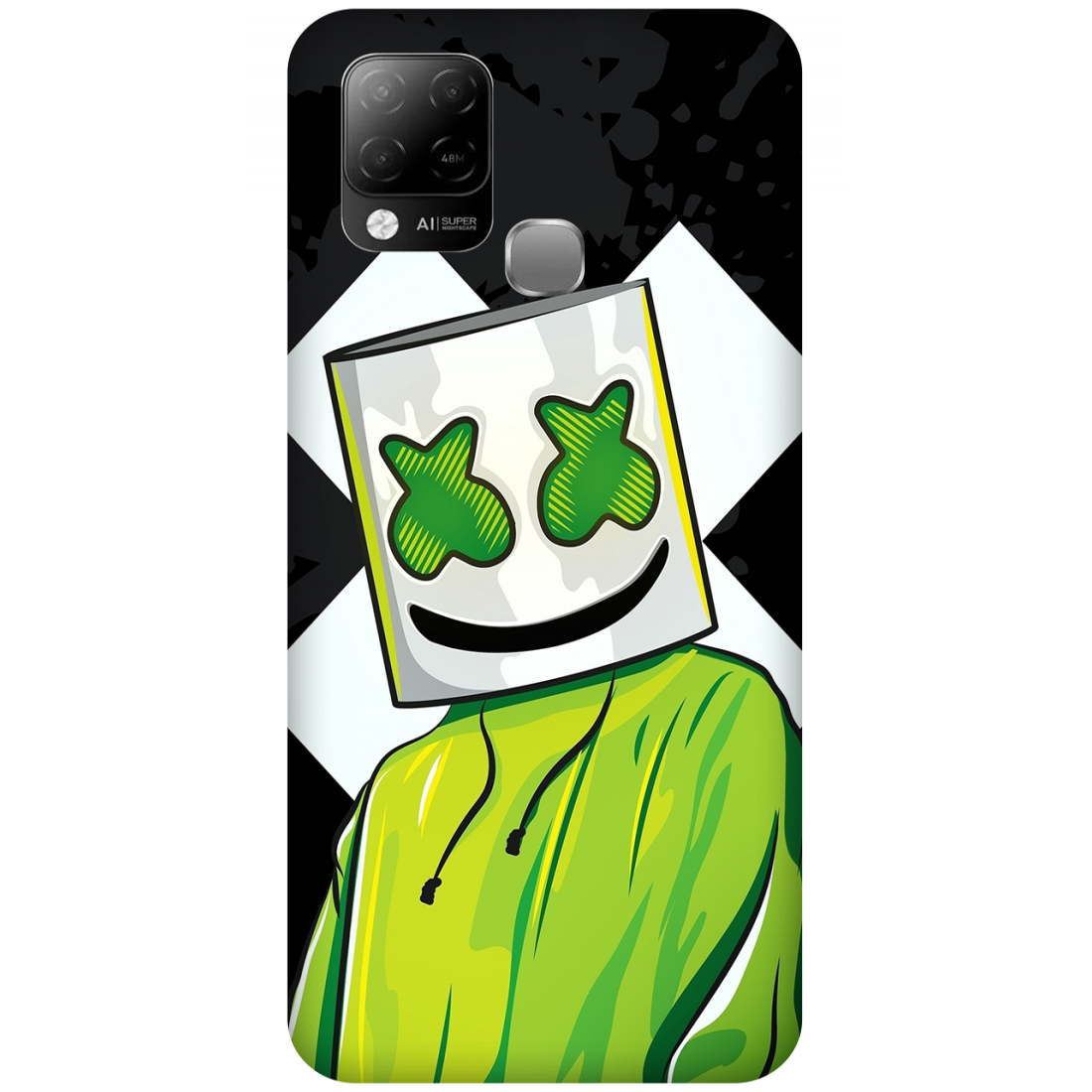 Marshmello Artworks Case Infinix Hot 10s